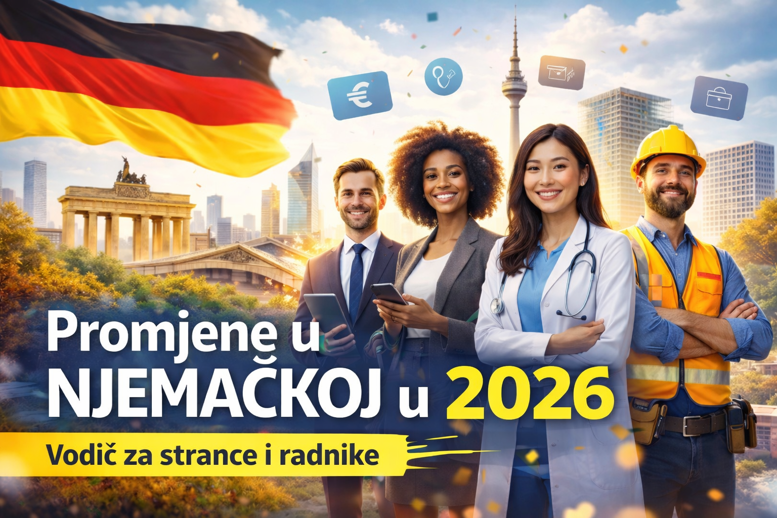 Sve važne promjene u Njemačkoj u 2026 godini